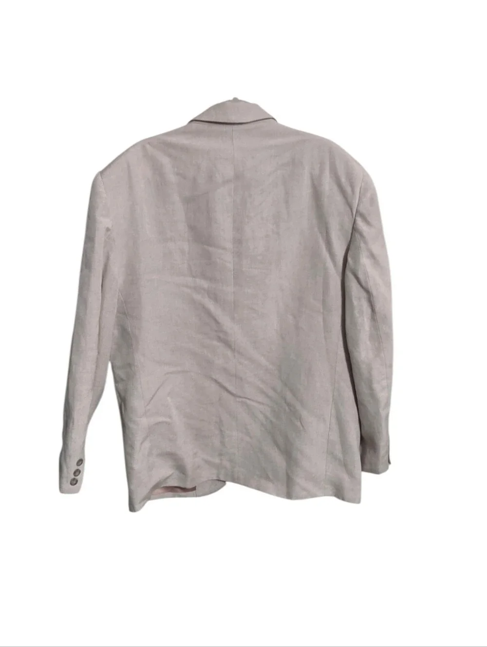 Index Linen Blend Oatmeal Tan Mens Blazer Sports Jacket 44R